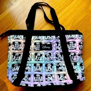 Disney Mickey and Minnie Mouse Bioworld Tote Bag